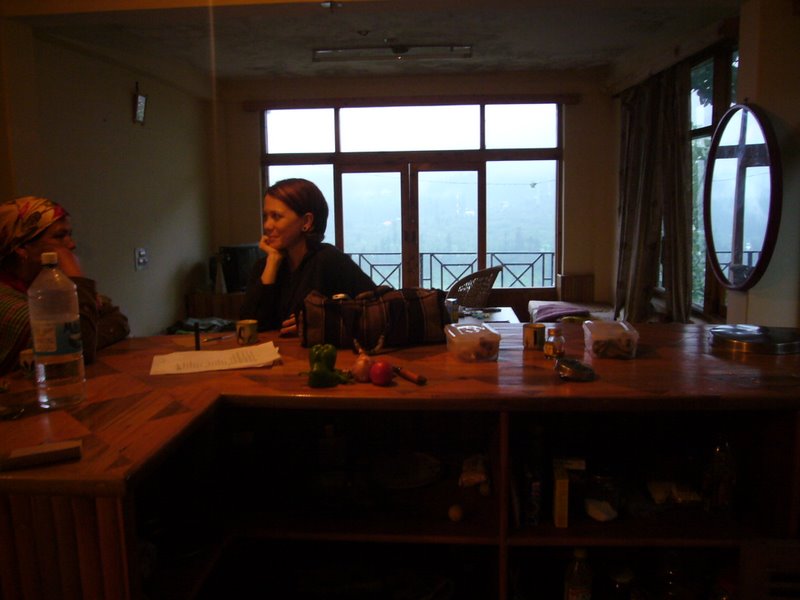 Didi, who actually lived downstairs in a separate flat.
